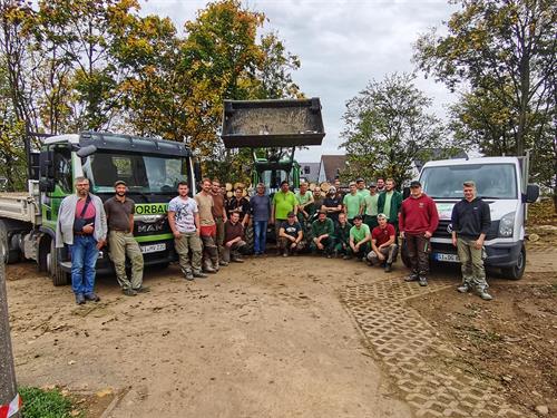 Grün in das Ahrtal - Landschaftsgärtnerische Hilfe beim Wiederaufbau der Flutregion