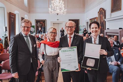 Verleihung der Ernst-Schröder-Medaille an André Kuper
