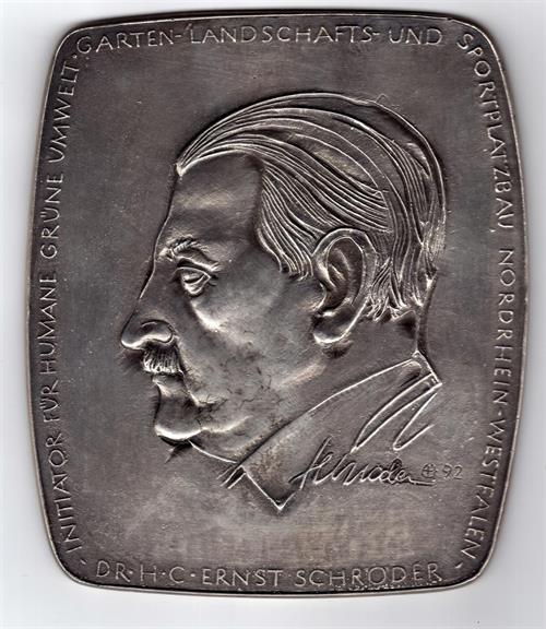 Verleihung der Ernst-Schröder-Medaille